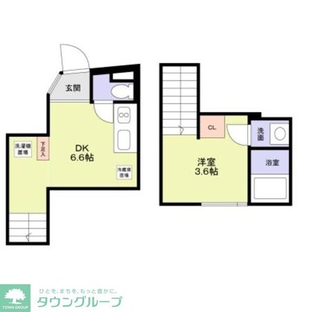 Kagurazaka Terraceの物件間取画像